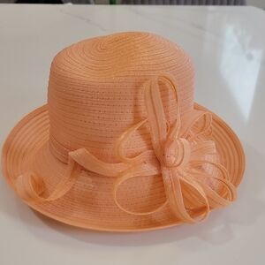 Elegant Peach Women's Hat